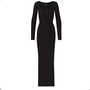SKIMS Long Sleeve Ribbed Dress